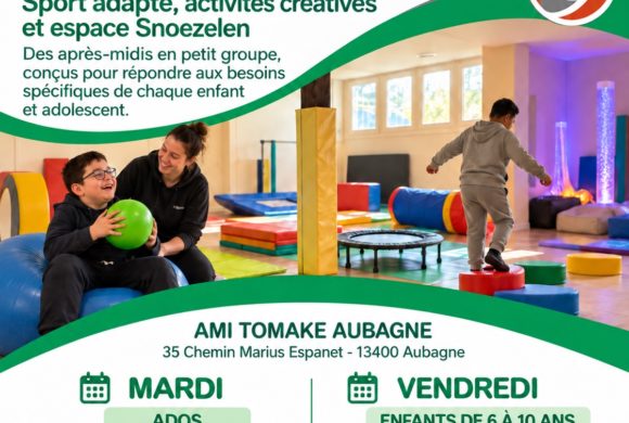 Nouveau : Après-midis Sport & Loisirs adaptés à Aubagne