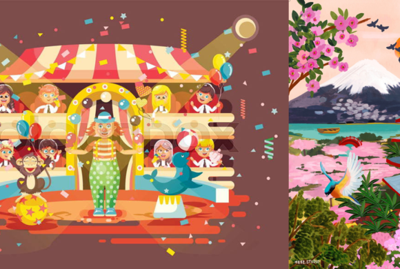 Bonne année  & Stages vacances de février : Cirque & Japon