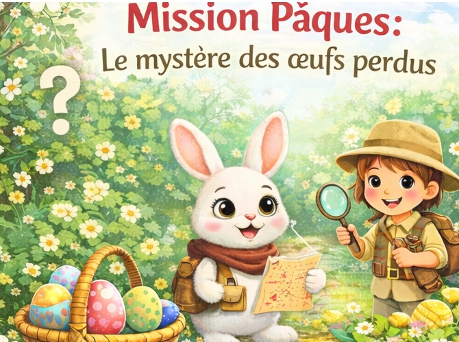 PROGRAMME STAGE VACANCES DU 13 AU 17 AVRIL : MISSION PAQUES PROGRAMME STAGE VACANCES DU 13 AU 17 AVRIL : MISSION PAQUES
