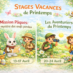 Stages vacances de Pâques  chez Ami Tomake (3–10 ans)