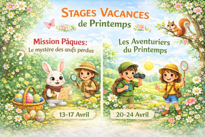Stages vacances de Pâques chez Ami Tomake (3–10 ans) Stages vacances de Pâques chez Ami Tomake (3–10 ans)